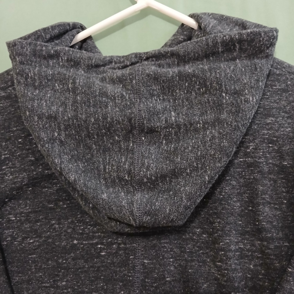 Nike Just Do It Cord Hoodie Unisex Black Lightweight Casual Pullover Small NWOT - Picture 10 of 12